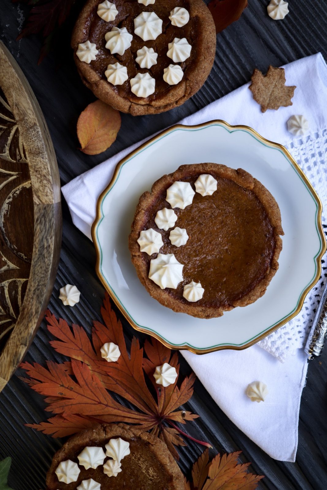 Mini Pumpkin Pie Tartes