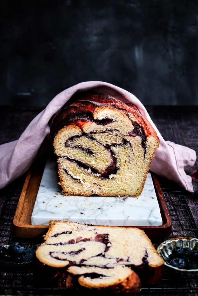 bread on a white marbled surface, holiday recipe