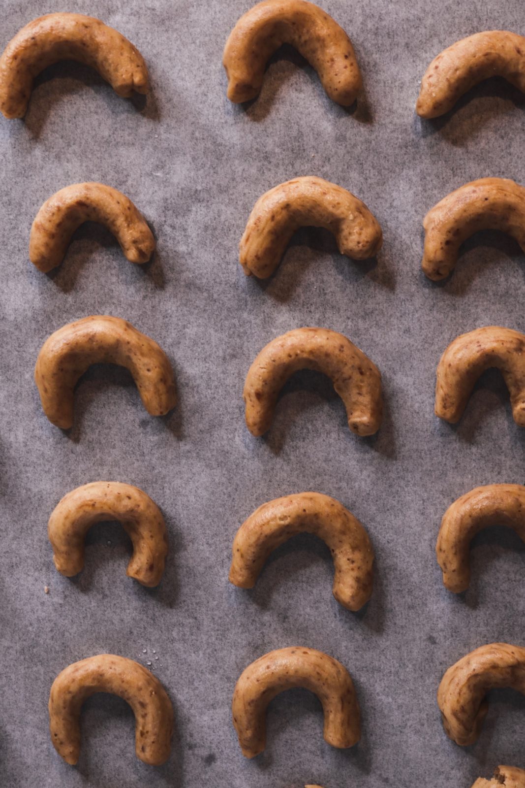 Austrian Vanillekipferl (Vanilla Crescents)