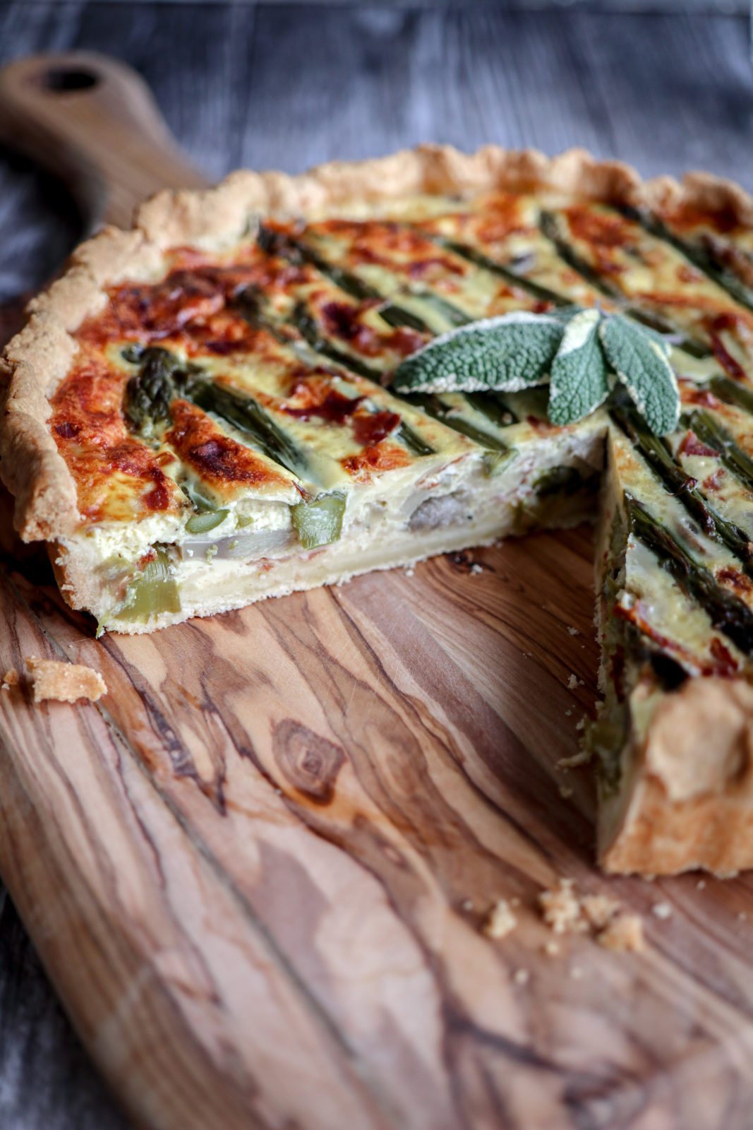 Italian Asparagus Quiche